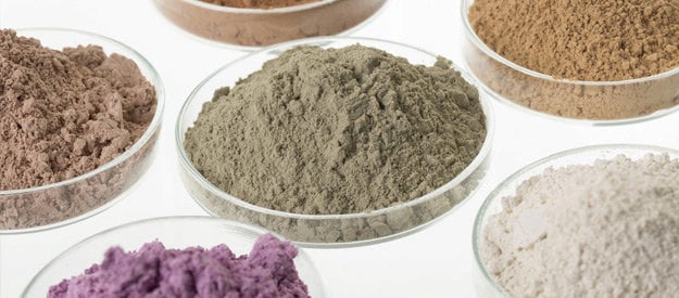 Clays: Colored Powders as Cosmetic Miracles