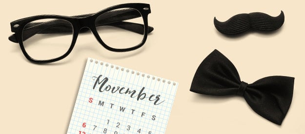 Movember - Mustaches for Men's Health