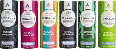 BEN & ANNA Papertube Natural Deodorant Stick BEN & ANNA Papertube Natural Deodorant Stick