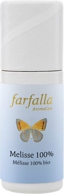 farfalla 100% Organic Lemon Balm Grand Cru - 1 ml