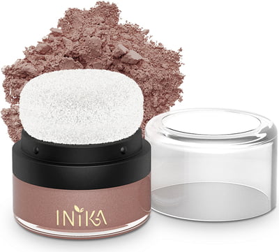 Inika Mineral Blush Puff Pot - Rosy Glow Inika Mineral Blush Puff Pot - Rosy Glow