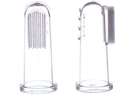 Jack N Jill Silicone Finger Toothbrush (Stage 1) - 2 Pcs