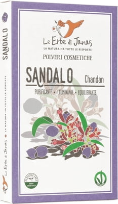Le Erbe di Janas Chandan (Sandalwood) - 100 g