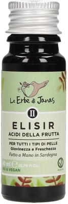 Le Erbe di Janas Elixir with Fruit Acids  - 10 ml