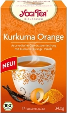 Yogi Tea Organic Turmeric Orange - 17 Bags Yogi Tea Organic Turmeric Orange - 17 Bags