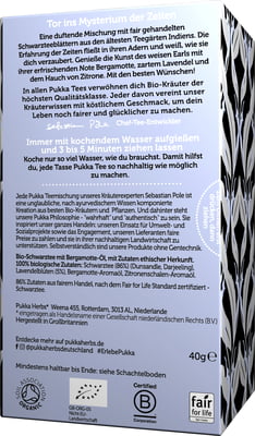 Pukka Elegant Earl Grey Tea  - 20 Pcs