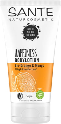 HAPPINESS Organic Orange & Mango Body Lotion - 150 ml HAPPINESS Organic Orange & Mango Body Lotion - 150 ml