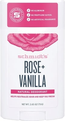 schmidt's Rose + Vanilla Deodorant Stick - 75 g schmidt's Rose + Vanilla Deodorant Stick - 75 g