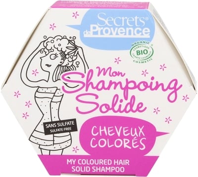 Organic Solid Shampoo for Colour Treated Hair  - 85 g
