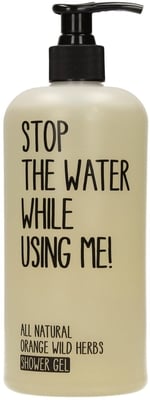 Stop The Water While Using Me! All Natural Orange Wild Herbs Shower Gel - 500 ml Stop The Water While Using Me! All Natural Orange Wild Herbs Shower Gel - 500 ml