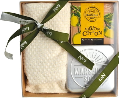 Tadé Pays du Levant Marseille Lemon Soap Gift Set - 1 set Tadé Pays du Levant Marseille Lemon Soap Gift Set - 1 set