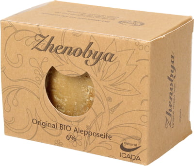 Zhenobya Organic Aleppo Soap 6% - 200 g Zhenobya Organic Aleppo Soap 6% - 200 g