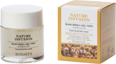 Bioearth NATURE INFUSION Linseed Gel Face Mask - 100 ml Bioearth NATURE INFUSION Linseed Gel Face Mask - 100 ml