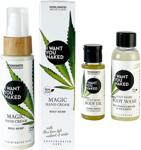 I WANT YOU NAKED "Let's Get Wild, Baby!" Holy Hemp Box - 1 set I WANT YOU NAKED "Let's Get Wild, Baby!" Holy Hemp Box - 1 set