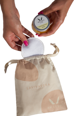 Make-up Remover & Lavivavera Washing Pads Set  - 1 set